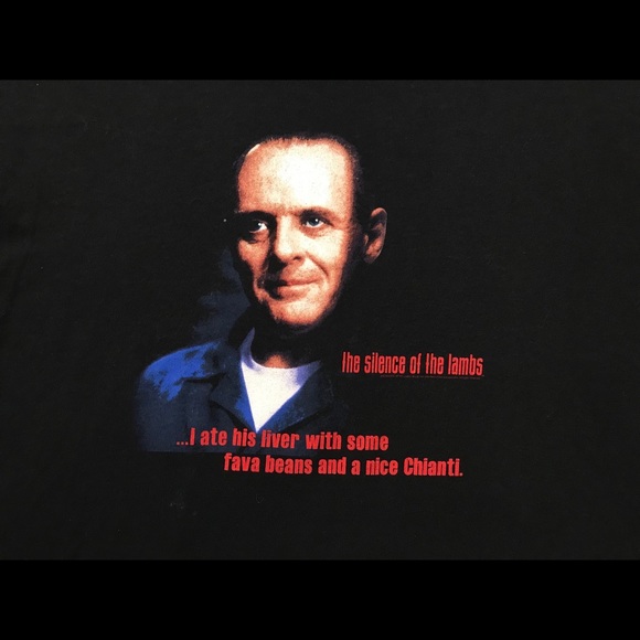 ‼️SOLD‼️ VTG 1991 Silence of the lambs promo tee - Picture 2 of 5